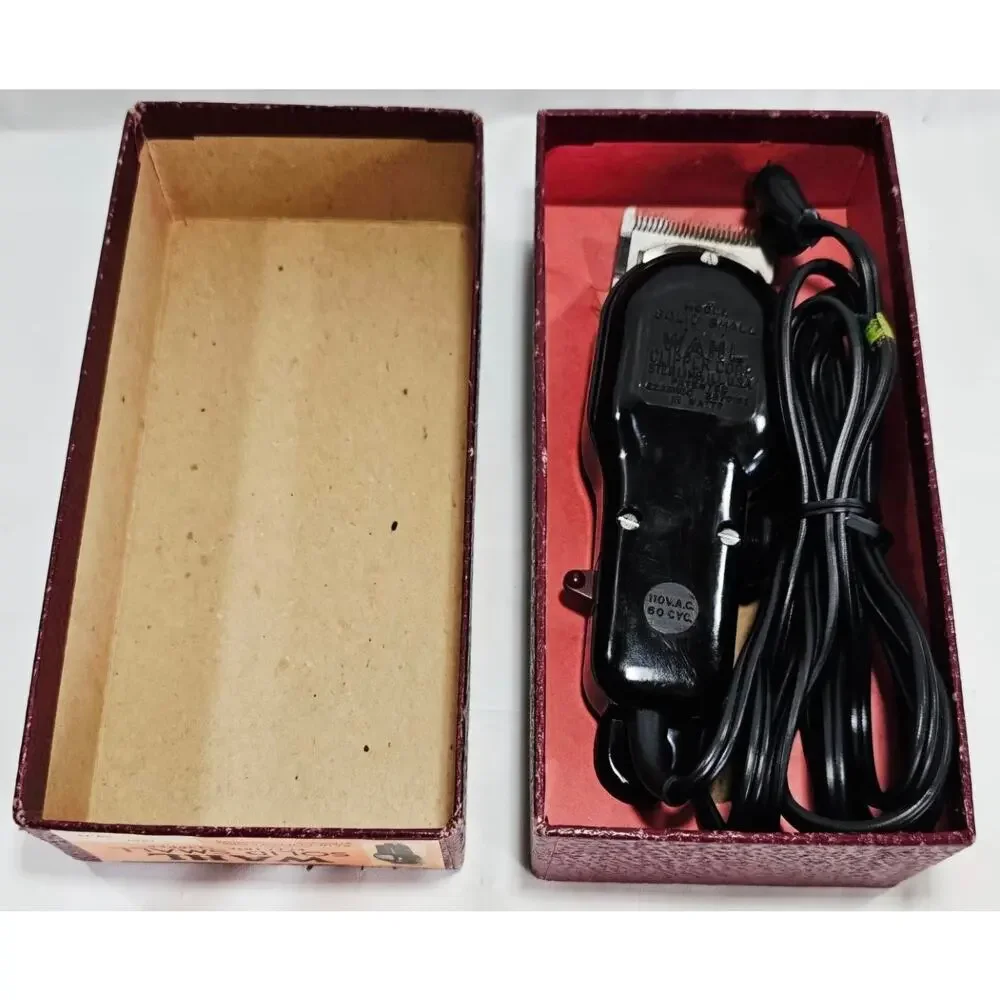 Vintage Wahl Solid Small Electric Clipper 000 With Original Box Electric Shaver